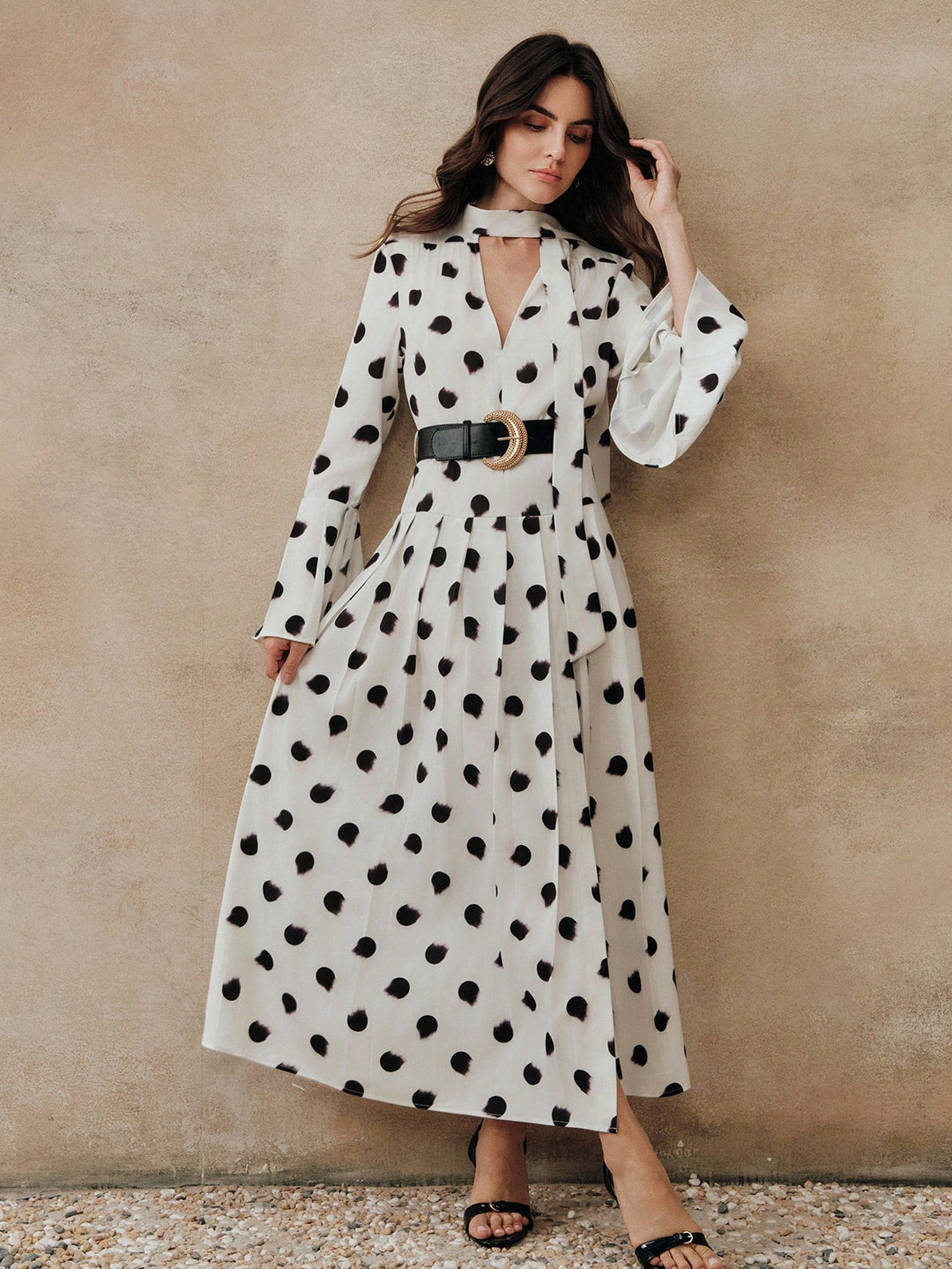 Rochie maxi SHEIN, mix culori