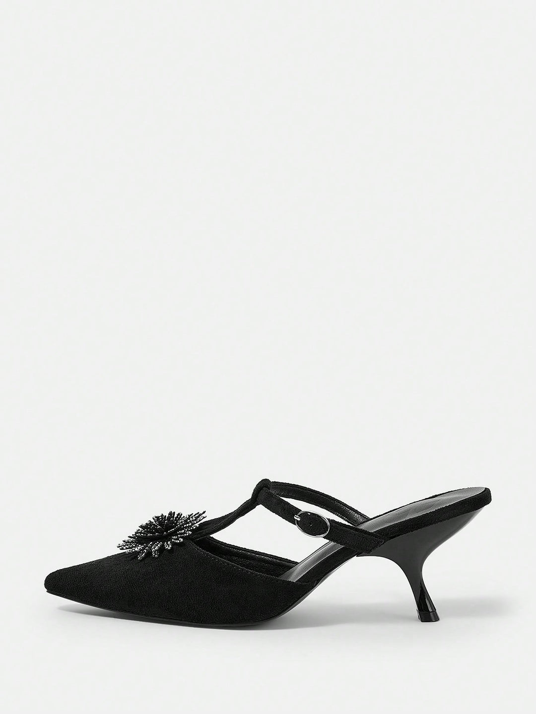 Pantofi cu toc SHEIN, negru
