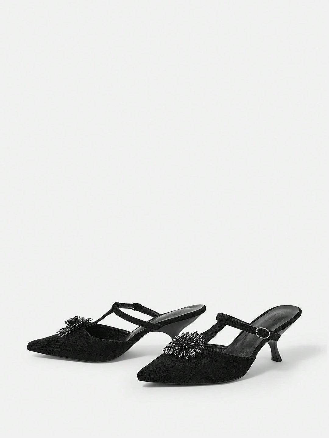 Pantofi cu toc SHEIN, negru
