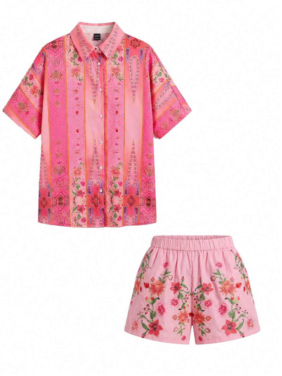 Compleu SHEIN, roz