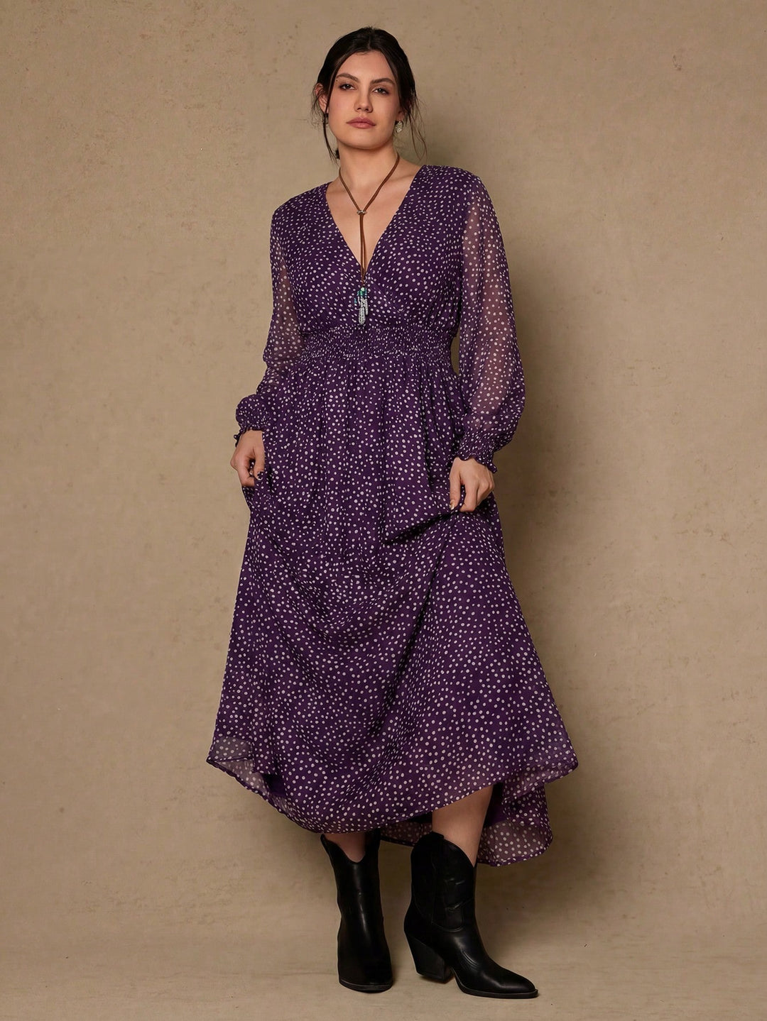 Rochie SHEIN, vișiniu