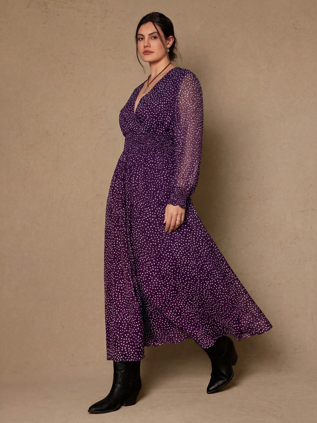 Rochie SHEIN, vișiniu