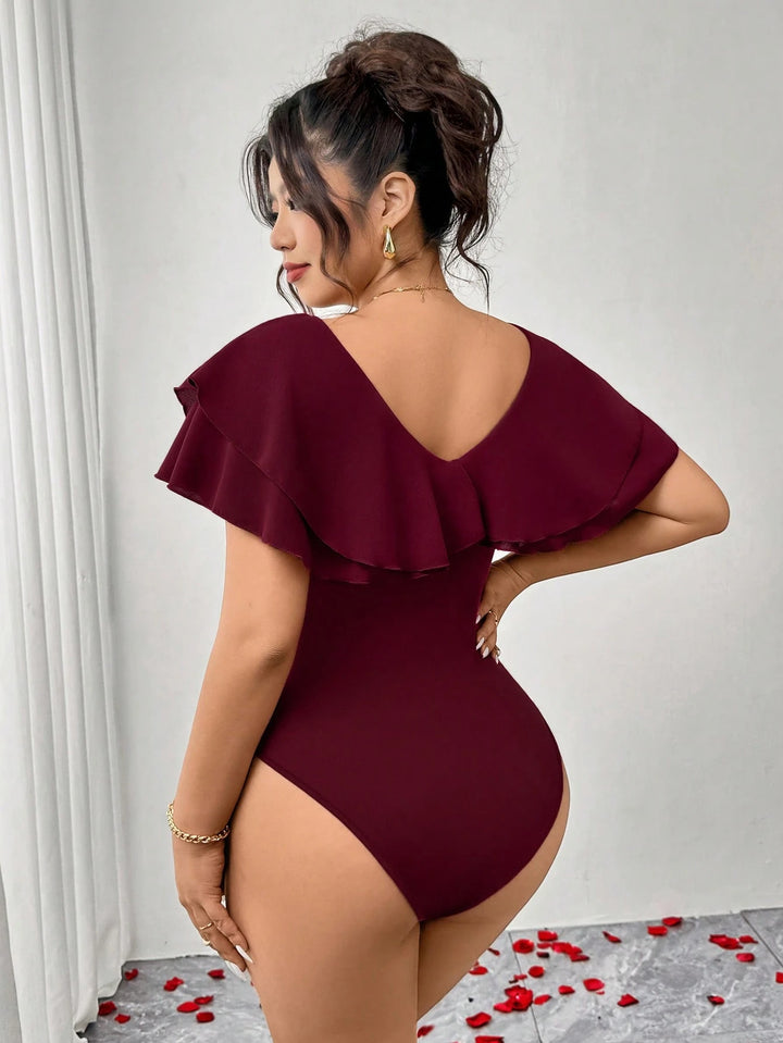 Body SHEIN, vișiniu