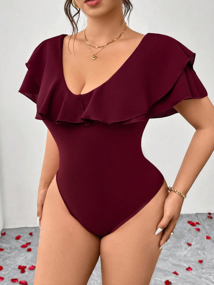 Body SHEIN, vișiniu
