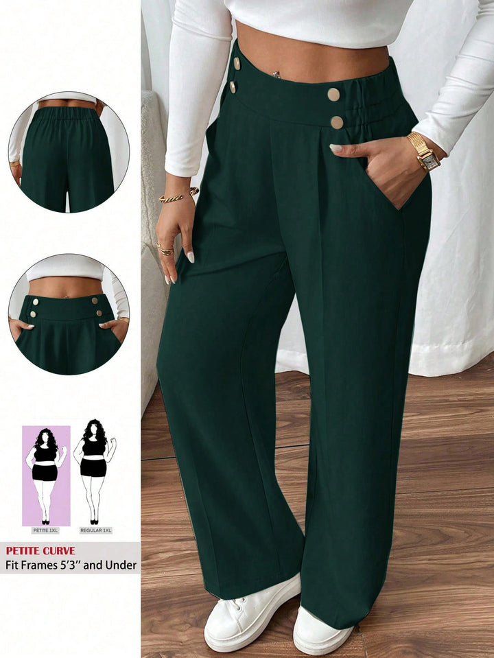 Pantaloni SHEIN, verde