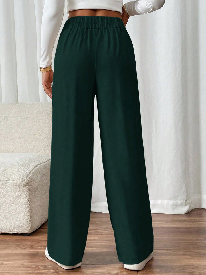 Pantaloni SHEIN, verde