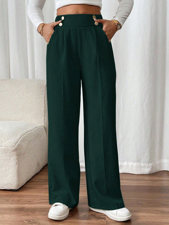 Pantaloni SHEIN, verde