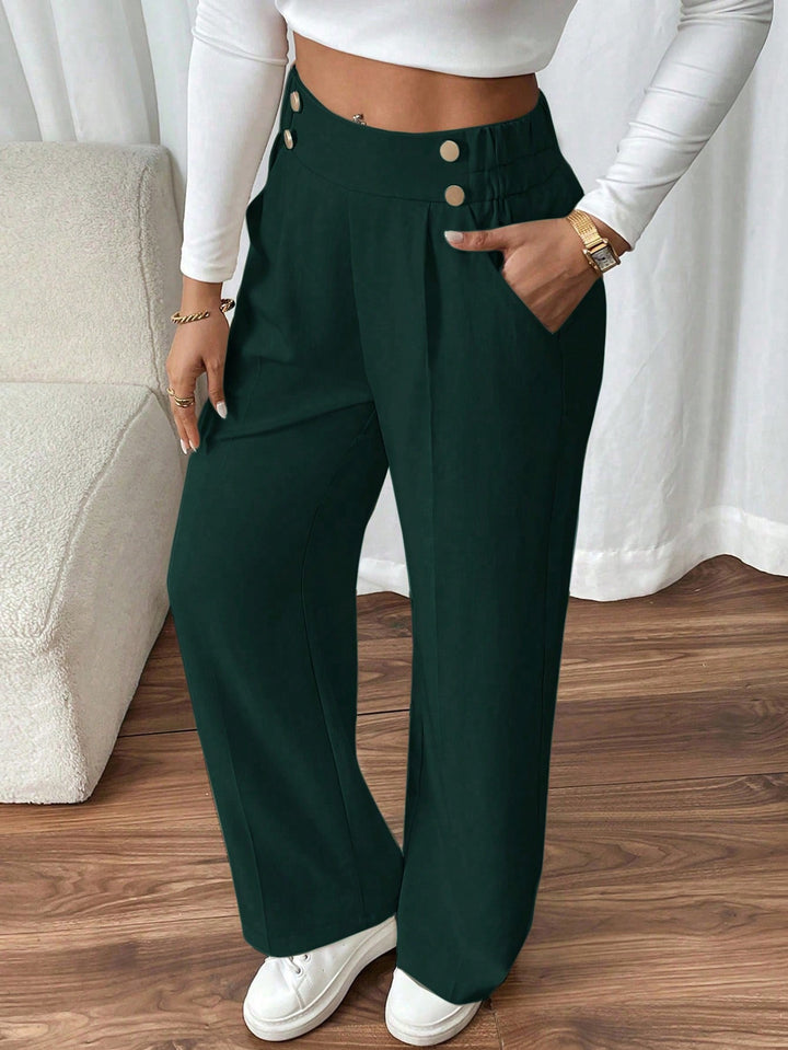 Pantaloni SHEIN, verde