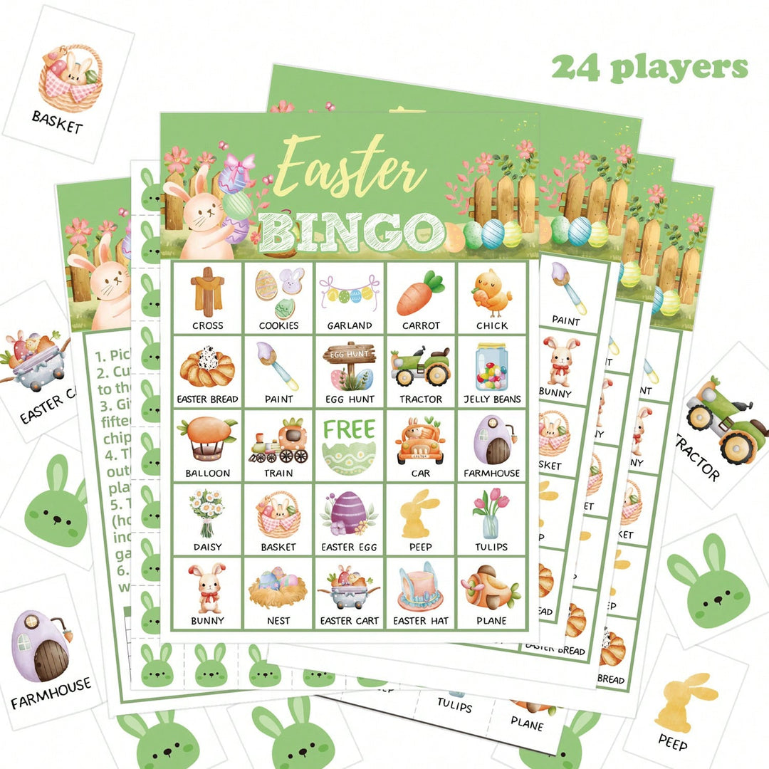 Set de joc de bingo SHEIN, mix culori