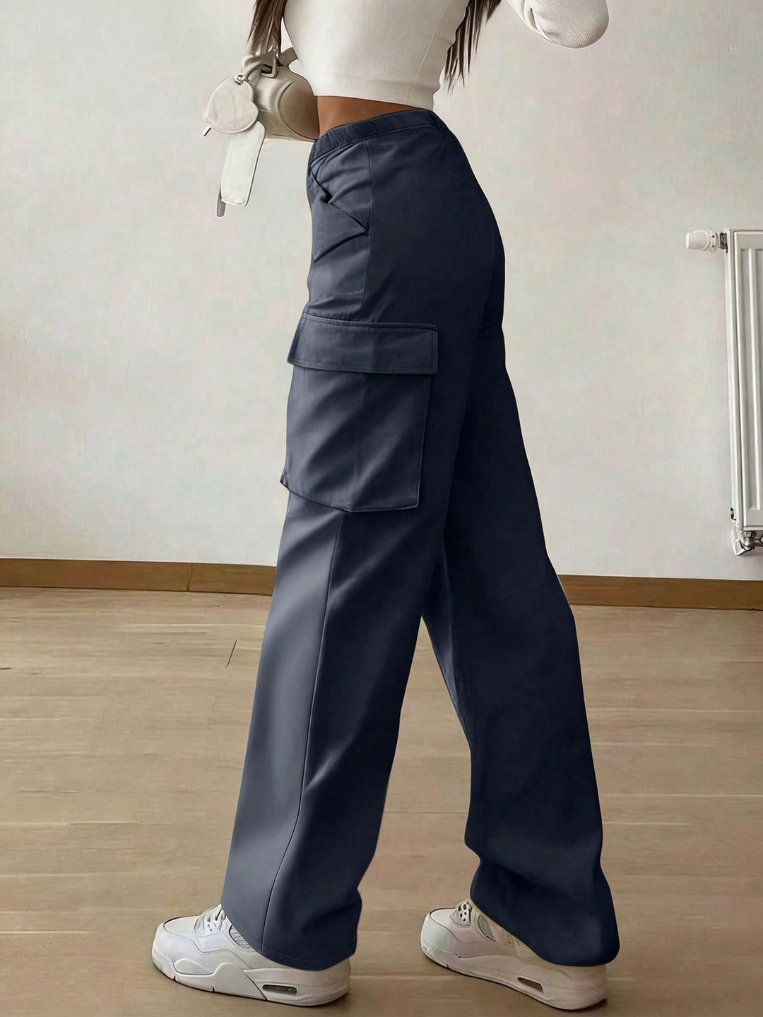 Pantaloni SHEIN, gri