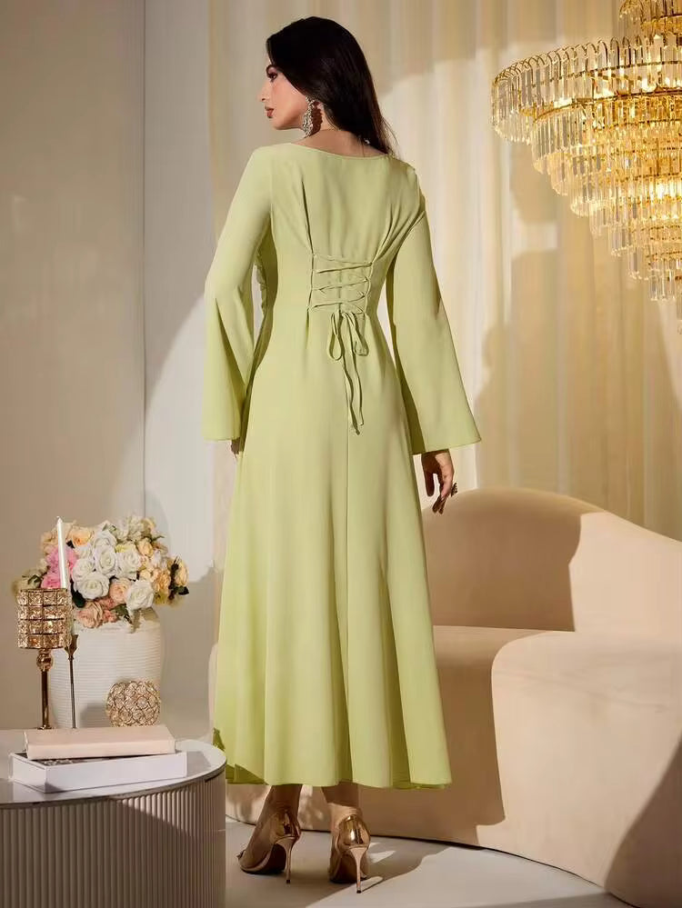Rochie maxi SHEIN, verde