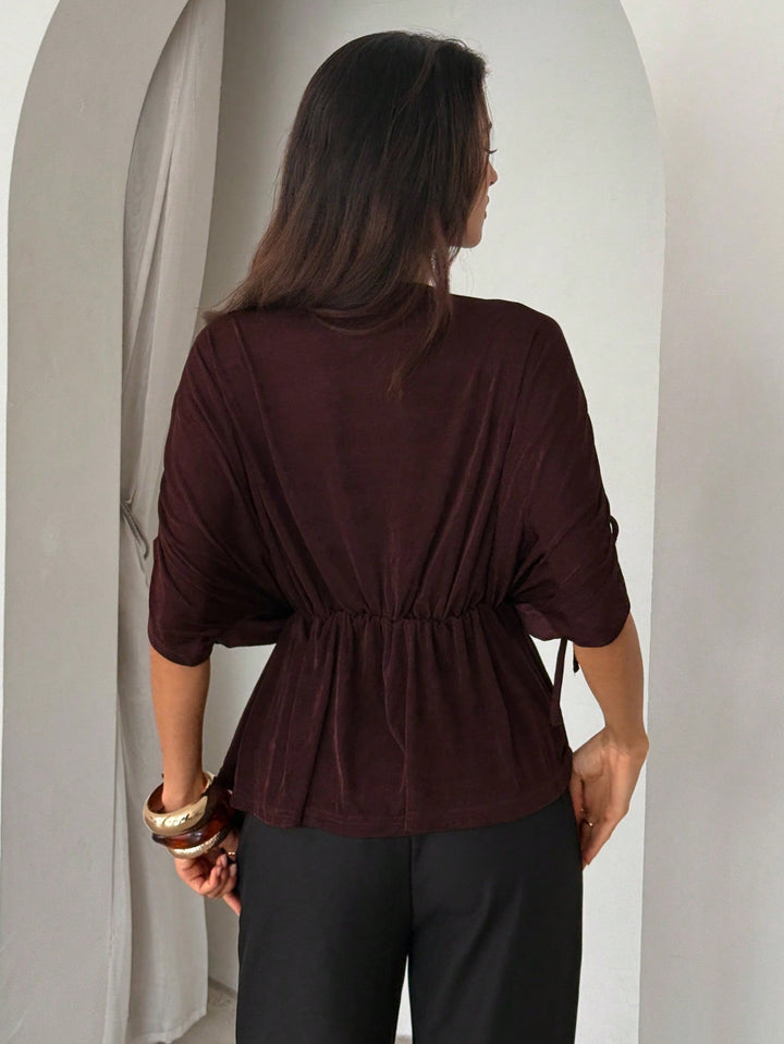 Bluza SHEIN, maro