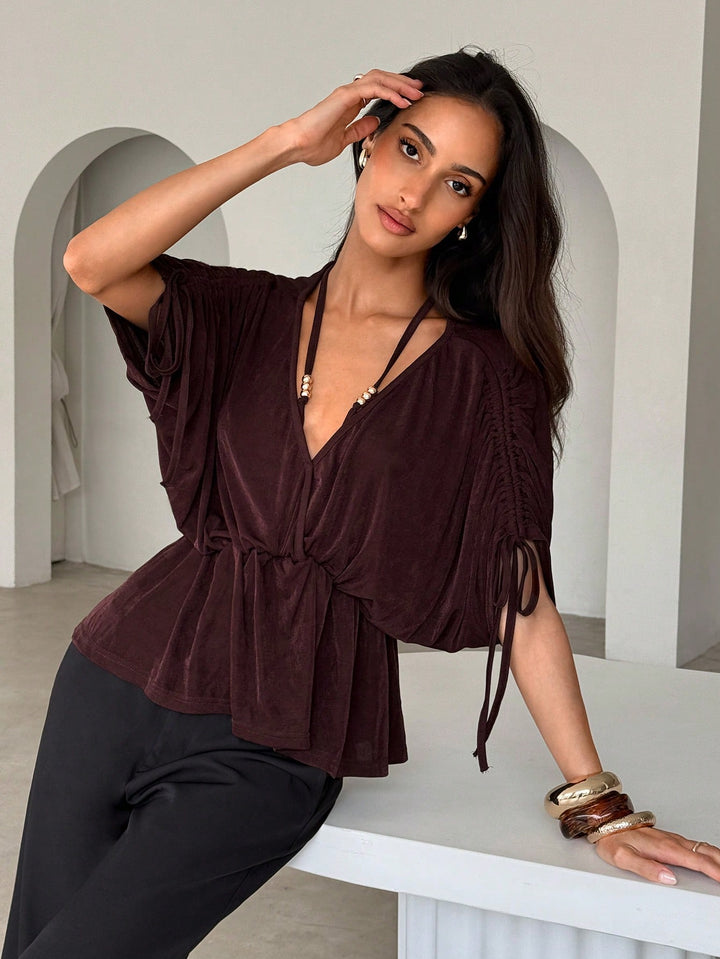 Bluza SHEIN, maro