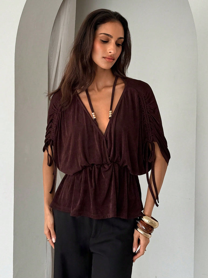 Bluza SHEIN, maro