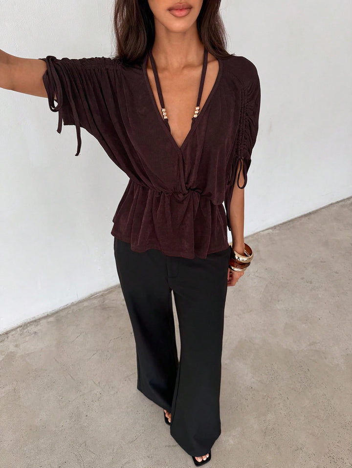 Bluza SHEIN, maro