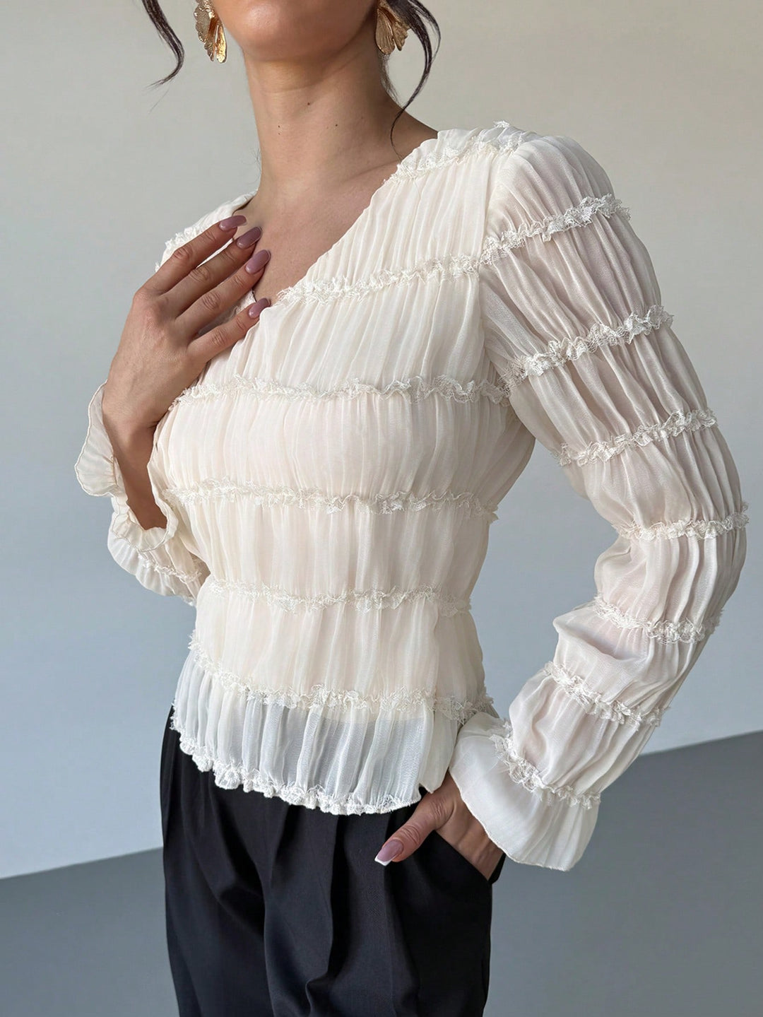 Bluza SHEIN, portocaliu