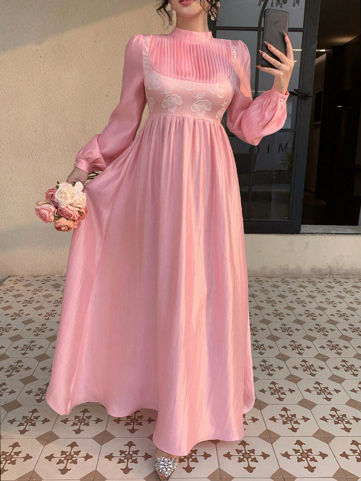 Rochie maxi SHEIN, roz