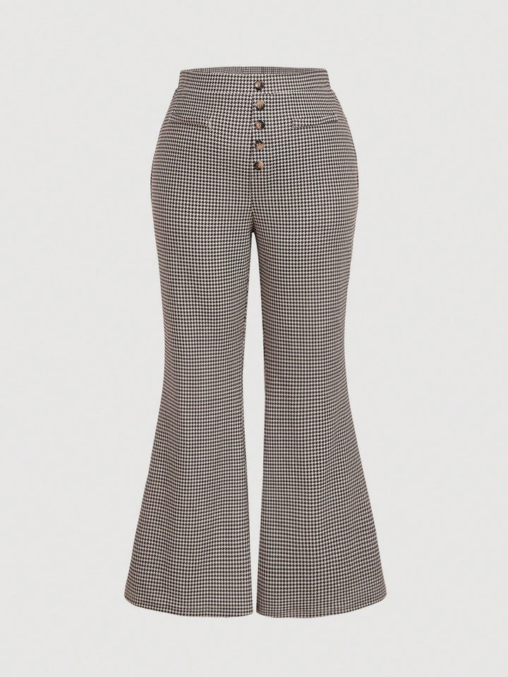 Pantaloni SHEIN, maro