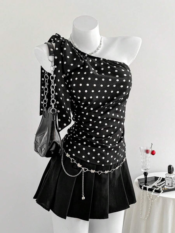 Top SHEIN, negru
