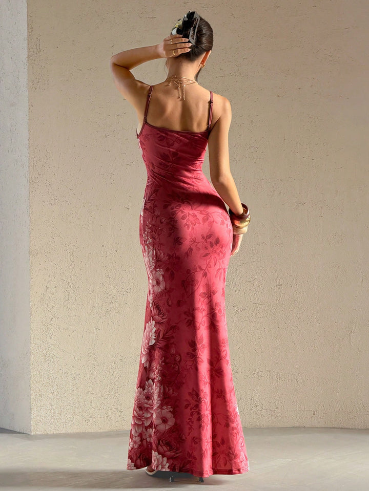 Rochie maxi SHEIN, mix culori