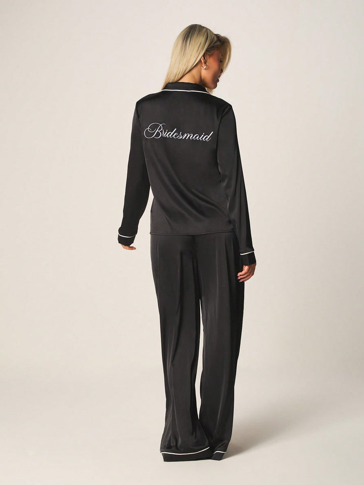 Pijama SHEIN, negru