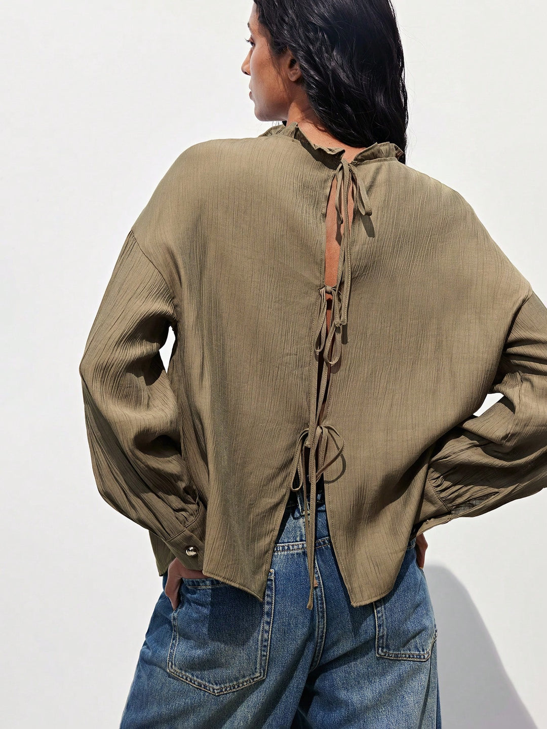 Bluza SHEIN, kaki