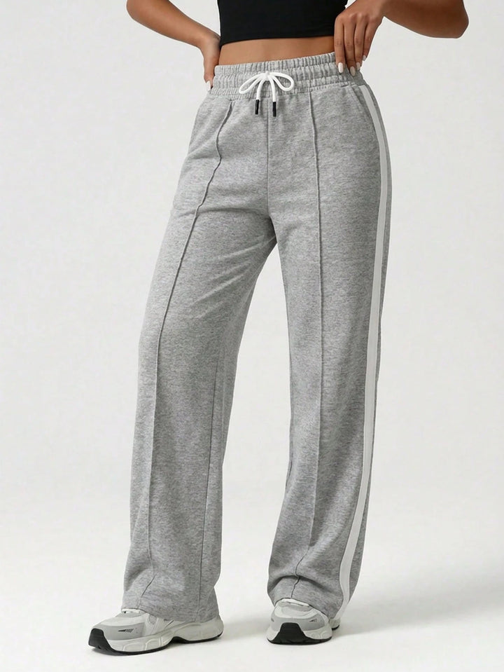 Pantaloni de trening SHEIN, gri