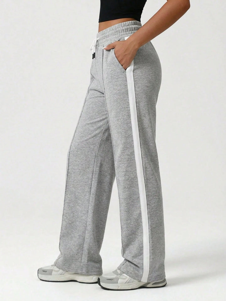 Pantaloni de trening SHEIN, gri