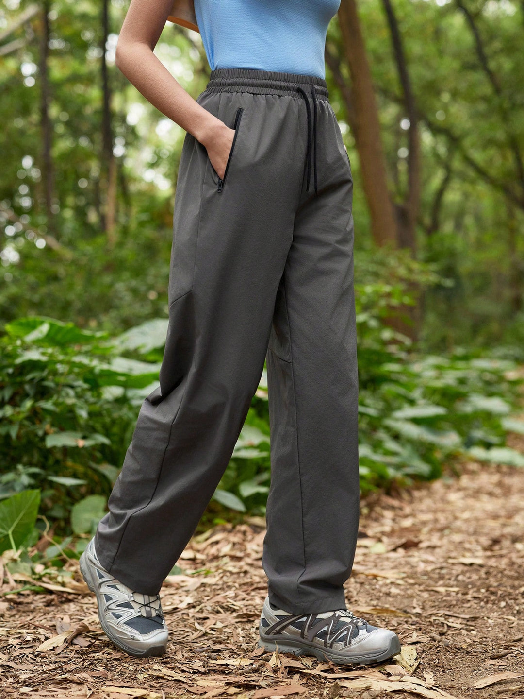 Pantaloni SHEIN, gri