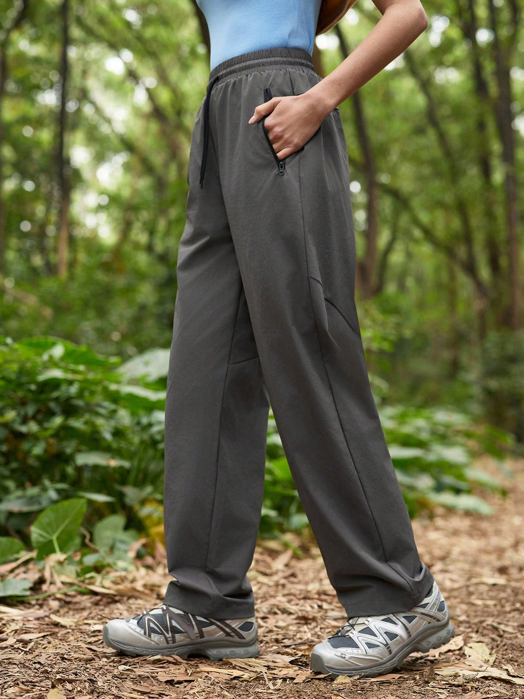 Pantaloni SHEIN, gri