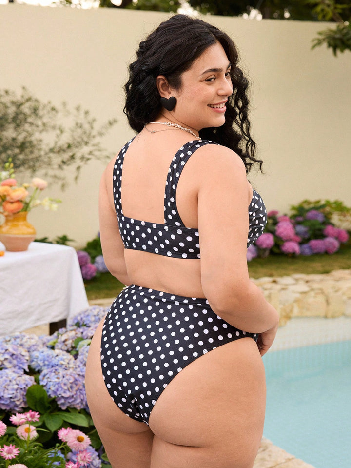 Set bikini de baie SHEIN, negru