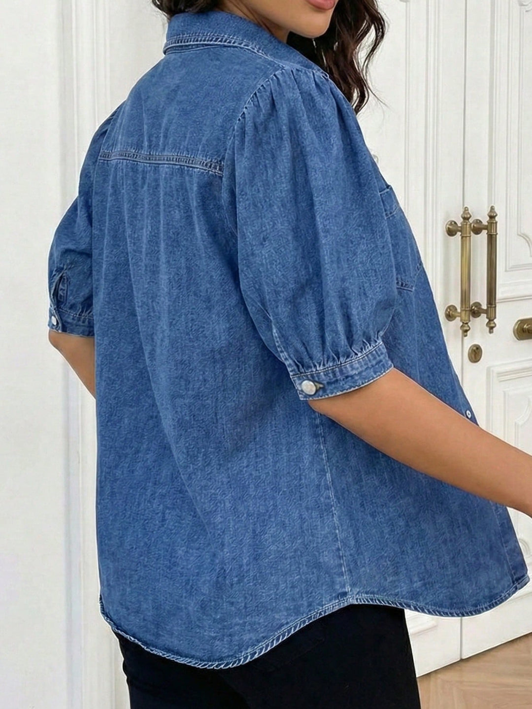 Top SHEIN, albastru