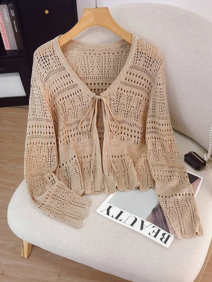 Cardigan SHEIN, crem