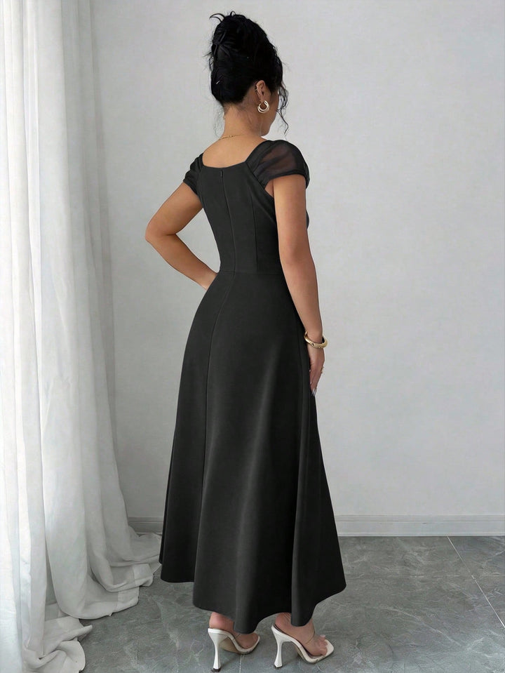 Rochie midi SHEIN, negru