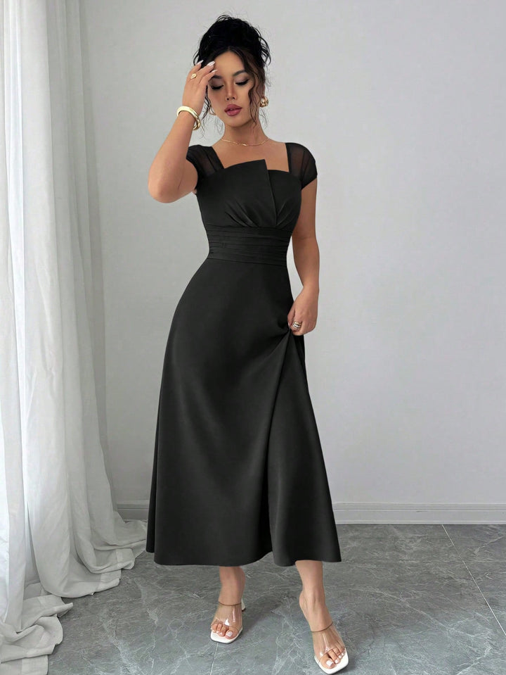 Rochie midi SHEIN, negru