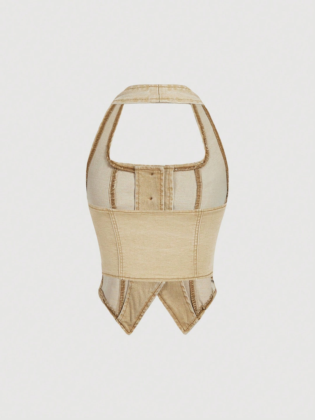 Top SHEIN, kaki