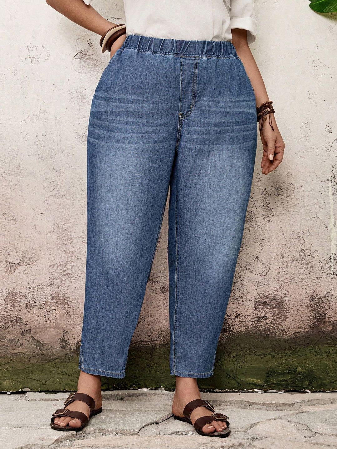 Jeans SHEIN, albastru