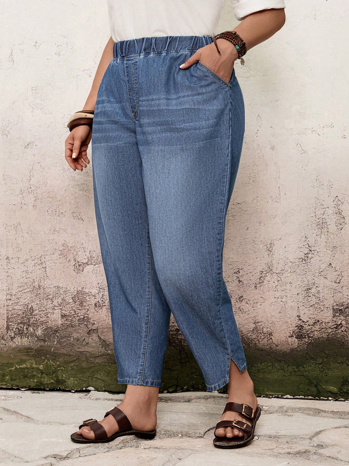 Jeans SHEIN, albastru