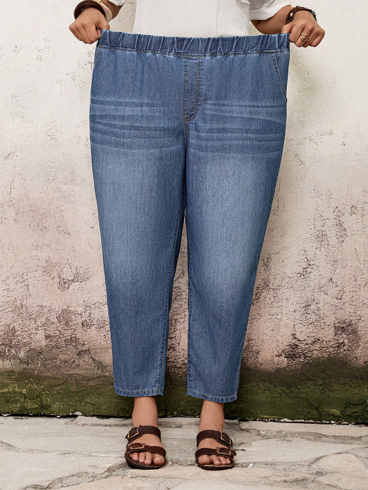 Jeans SHEIN, albastru
