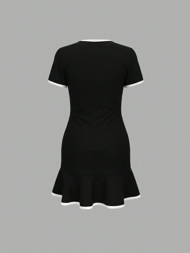 Rochie scurtă SHEIN, negru