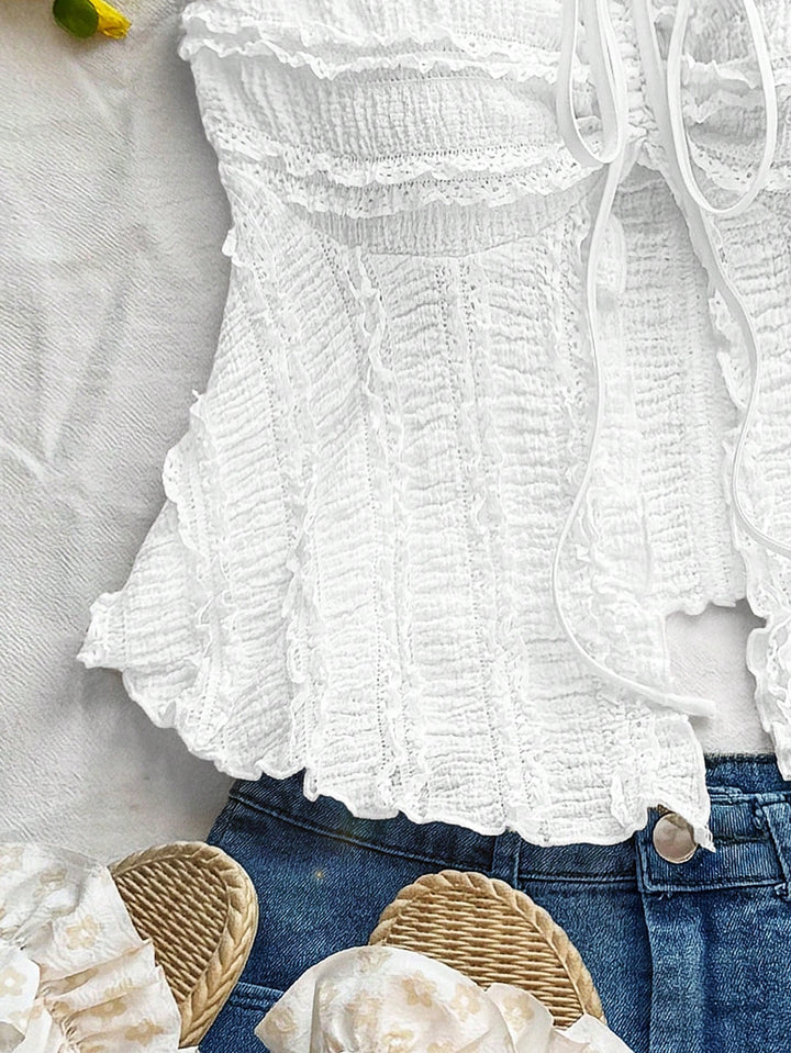 Top SHEIN, alb