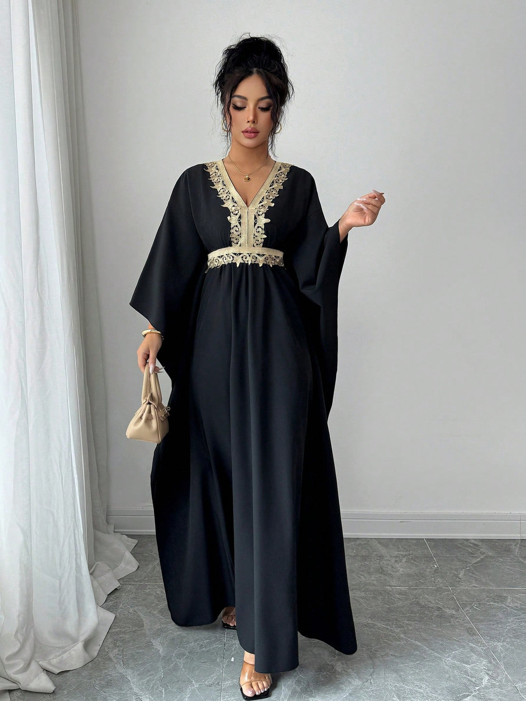 Rochie midi SHEIN, negru