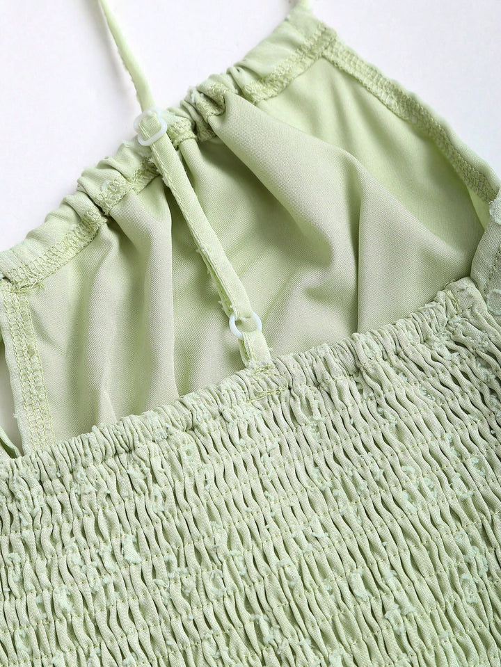 Rochie mini SHEIN, verde