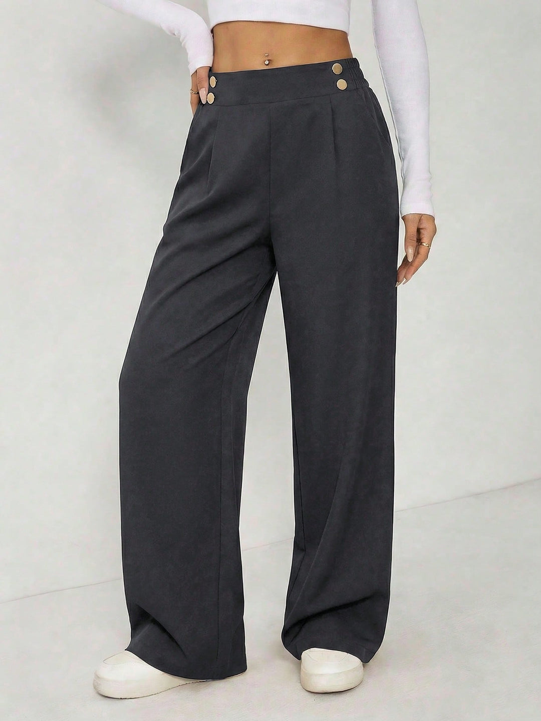 Pantaloni SHEIN, gri