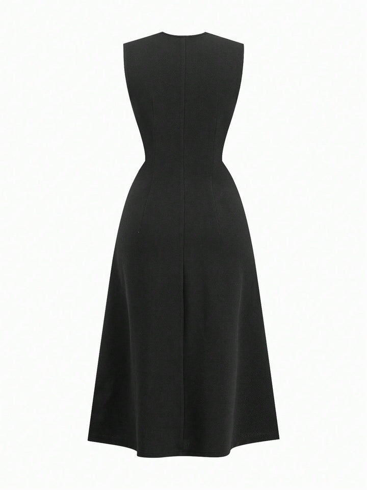 Rochie midi SHEIN, negru