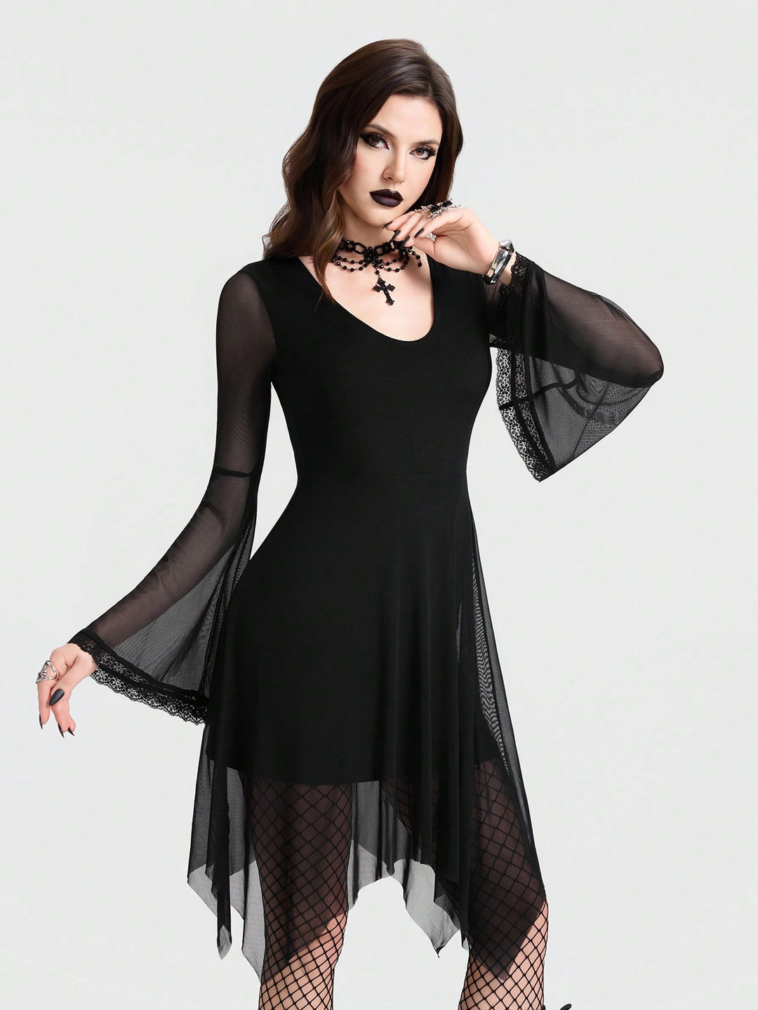 Rochie scurtă SHEIN, negru