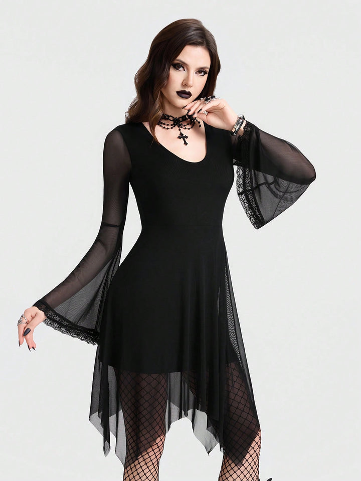 Rochie scurtă SHEIN, negru