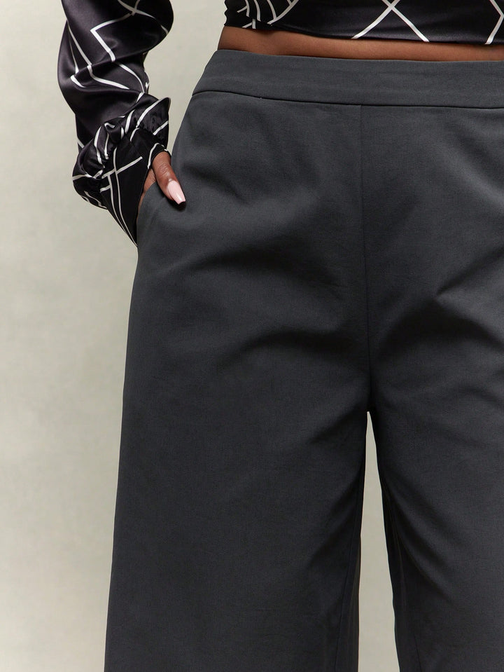 Pantaloni SHEIN, negru