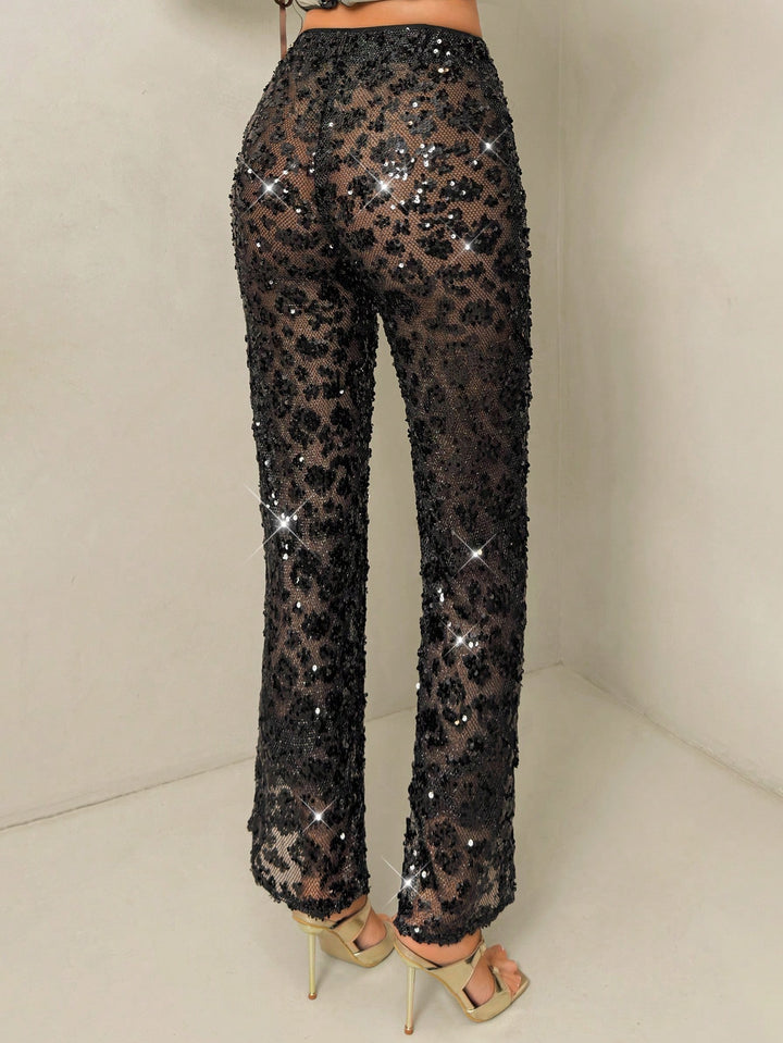 Pantaloni SHEIN, negru