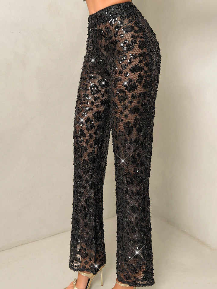Pantaloni SHEIN, negru